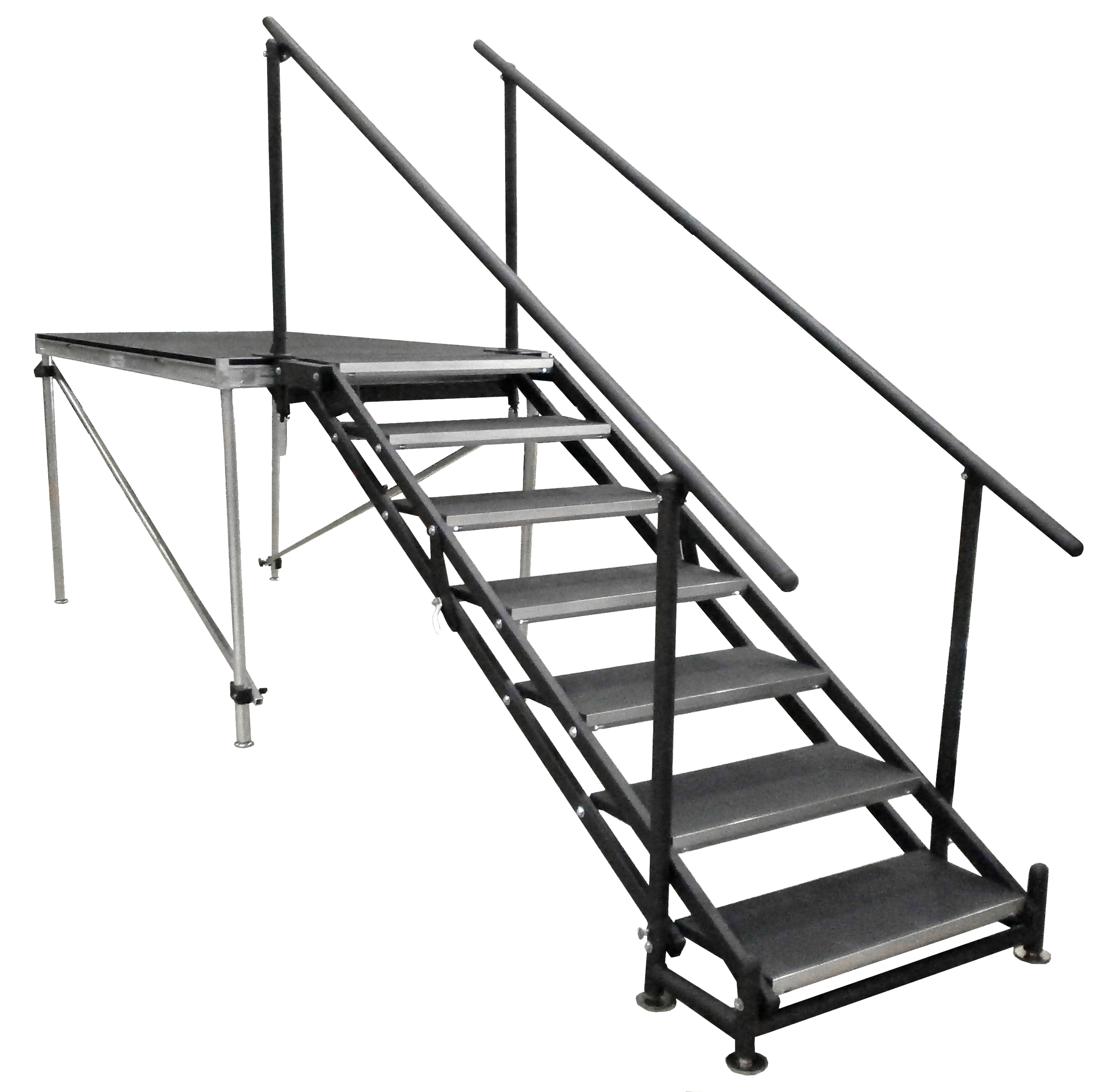 Adjustable Height Stair Unit 7 Steps (36″60″) Light