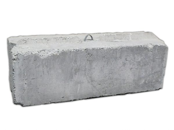 6' x 2' x 2' 3500 Pound Concrete Ballast-0